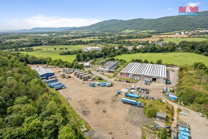 Pronájem skladu, Chabařovice, Smetanova, 890 m2