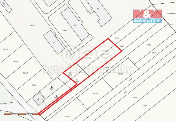 Prodej pozemku pro bydlení, Hostašovice, 2500 m2