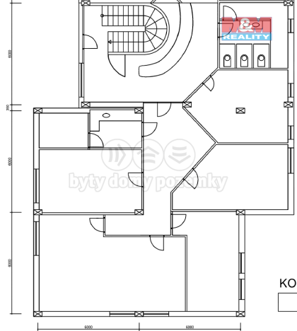Pronájem kanceláře, Ostrava - Přívoz, Trocnovská, 240 m2