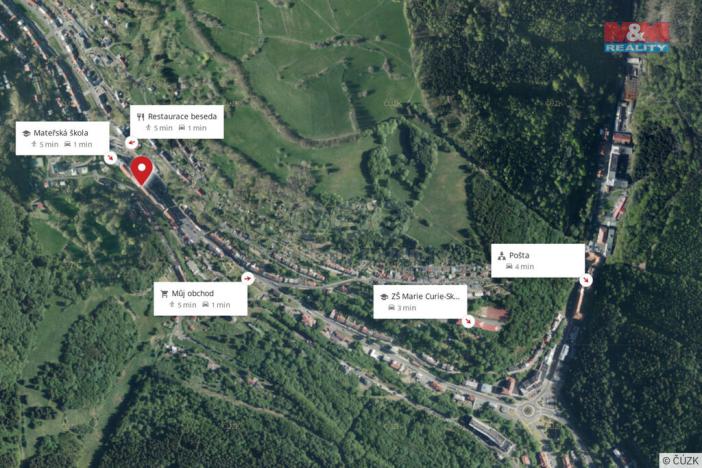 Prodej bytu 3+1, Jáchymov, třída Dukelských hrdinů, 60 m2