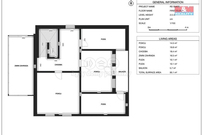 Prodej rodinného domu, Svatá, 221 m2