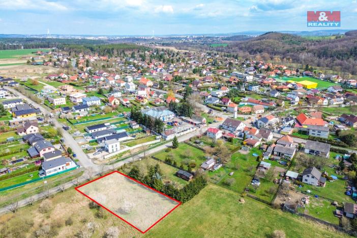 Prodej pozemku pro bydlení, Plzeň - Lhota, 1400 m2