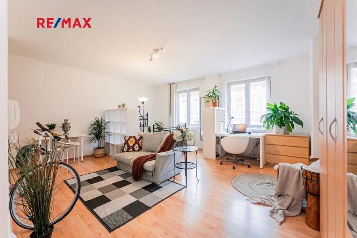 Pronájem bytu 1+kk, Praha - Žižkov, Husitská, 41 m2