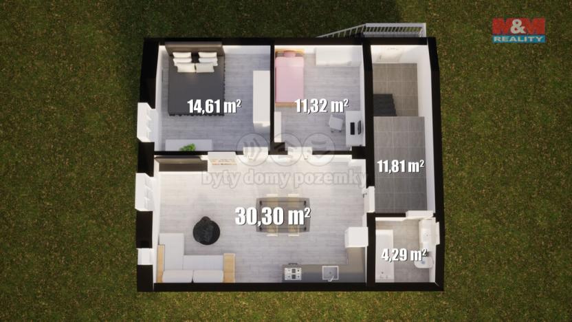 Prodej rodinného domu, Plavy, 132 m2