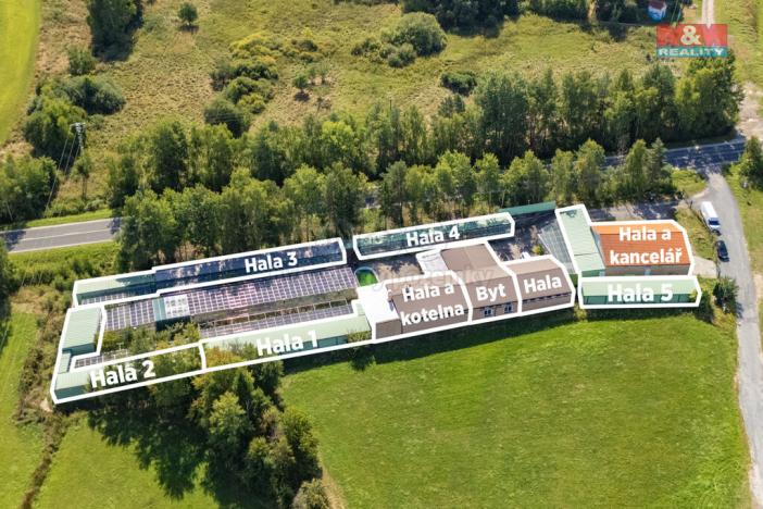 Prodej skladu, Lhůta, 1220 m2