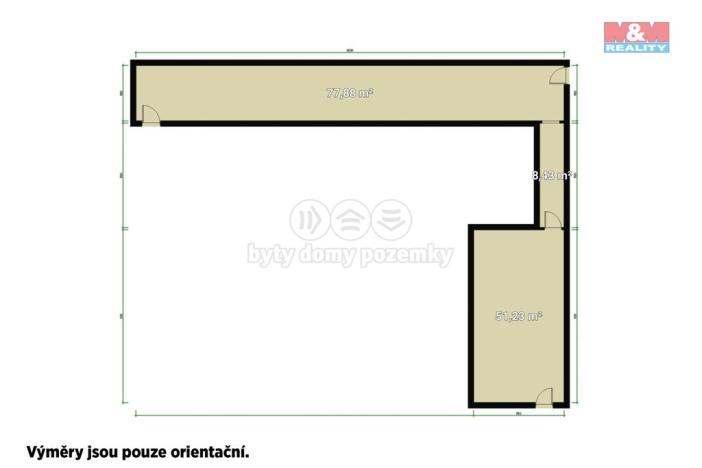 Prodej výrobních prostor, Lhůta, 1220 m2