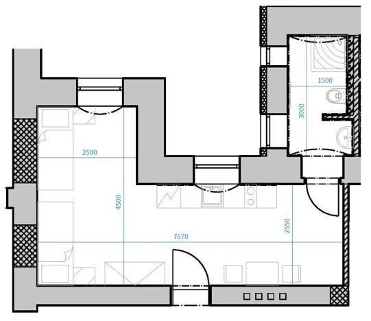 Prodej bytu 1+kk, Bublava, 30 m2