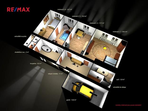 Prodej rodinného domu, Lašovice, 112 m2