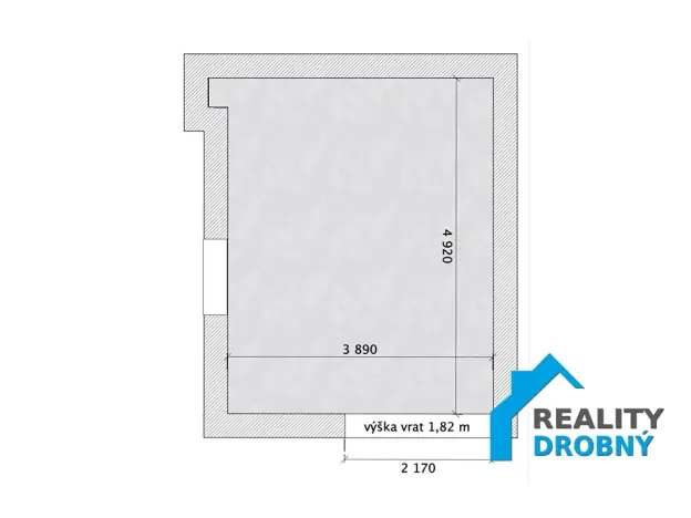 Prodej garáže, Děčín, Bělská, 20 m2
