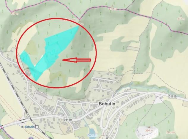 Prodej pozemku, Bohutín, 50672 m2