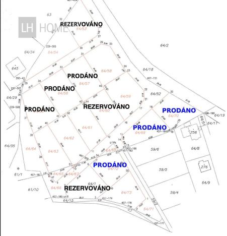 Prodej pozemku pro bydlení, Velké Přílepy, 969 m2