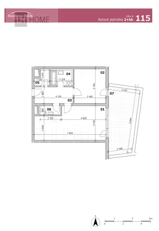 Prodej bytu 2+kk, Karlovy Vary, 60 m2