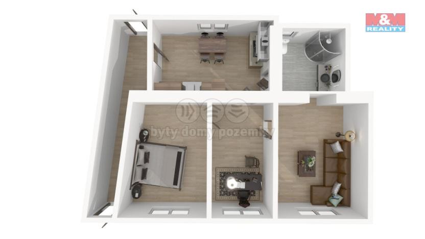 Prodej rodinného domu, Bitozeves, 65 m2