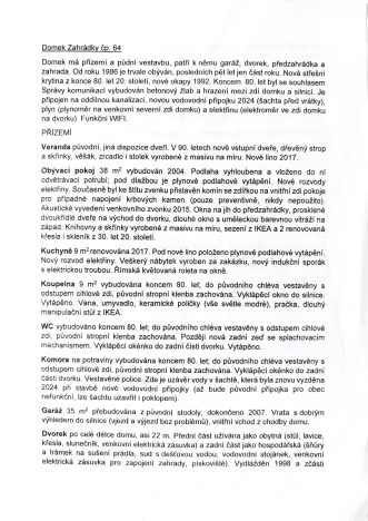 Prodej rodinného domu, Zahrádky, 148 m2