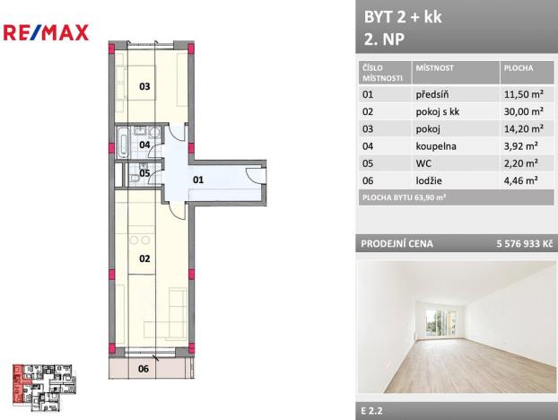 Prodej bytu 2+kk, Frýdek-Místek - Místek, Bezručova, 64 m2
