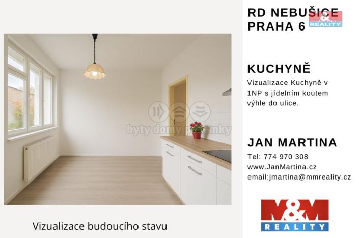Prodej rodinného domu, Praha - Nebušice, Nebušická, 130 m2