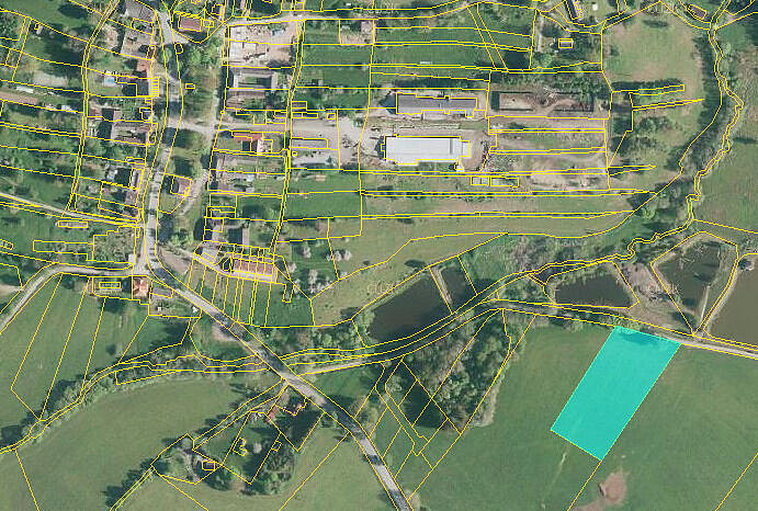 Prodej louky, Horní Planá - Pernek, 8530 m2