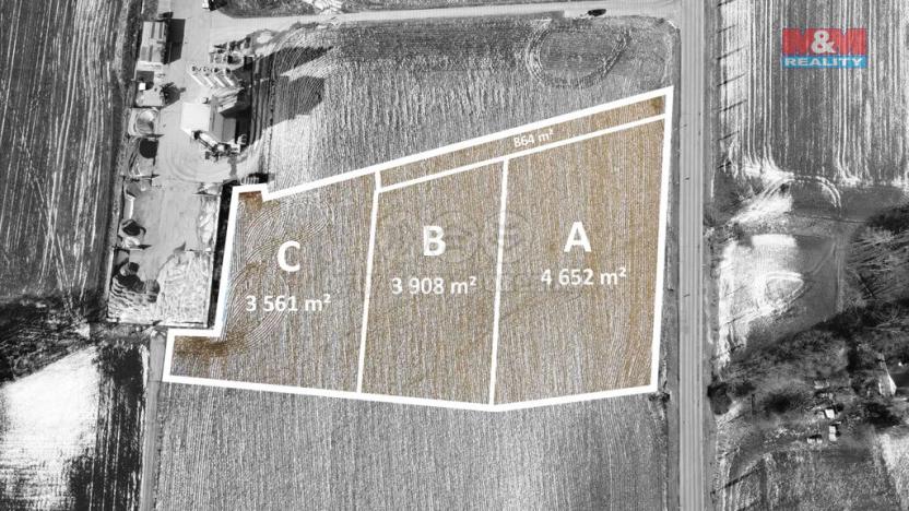 Prodej komerčního pozemku, Vojkovice, 12985 m2