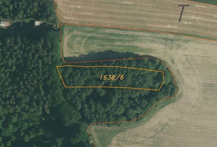 Prodej pozemku, Římov - Dolní Stropnice, 2102 m2