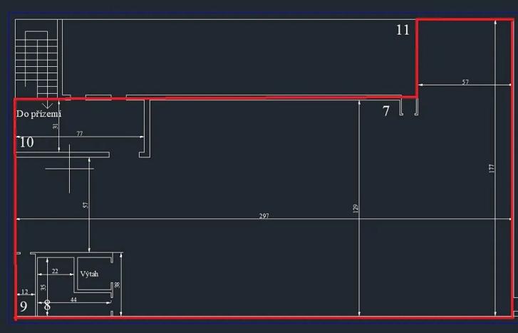 Pronájem skladu, Litoměřice, Michalovická, 391 m2