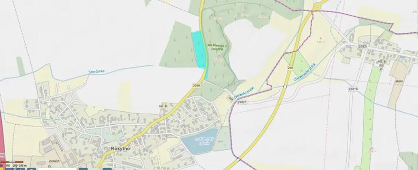 Prodej lesa, Rokytno, 44040 m2