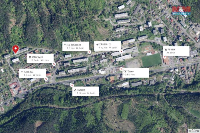 Prodej bytu 4+1, Děčín - Děčín IX-Bynov, Nálepkova, 78 m2