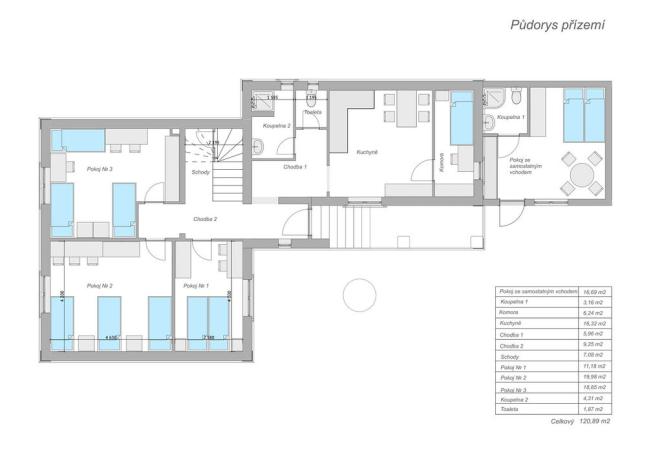 Prodej ubytování, Praha, 520 m2