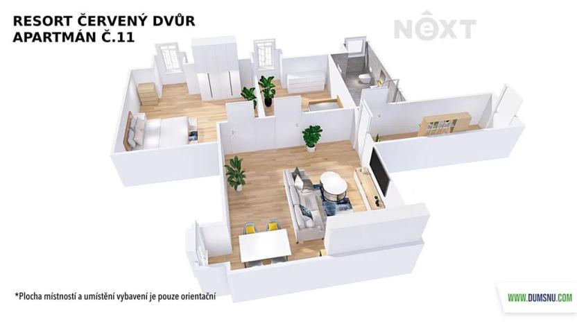 Prodej bytu 3+kk, Rapotín, Výzkumníků, 74 m2