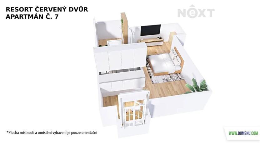 Prodej bytu 1+kk, Rapotín, Výzkumníků, 37 m2