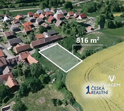 Prodej pozemku pro bydlení, Louňovice pod Blaníkem, 816 m2