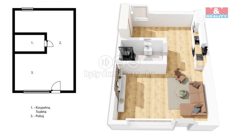 Prodej rodinného domu, Kladno - Švermov, Svojsíkova, 45 m2