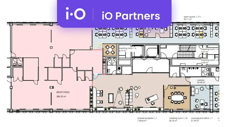 Pronájem kanceláře, Praha - Karlín, Rohanské nábřeží, 289 m2