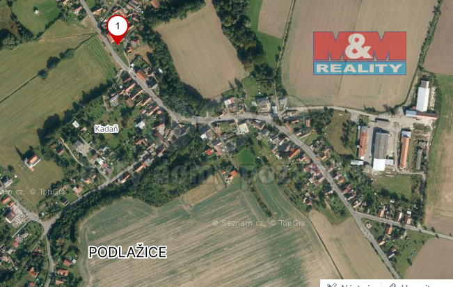 Prodej komerčního pozemku, Chrast - Podlažice, 862 m2
