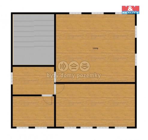 Pronájem bytu 1+1, Kladno - Kročehlavy, Dr. Steinera, 75 m2