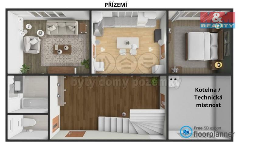 Prodej chalupy, Sněžné, 192 m2