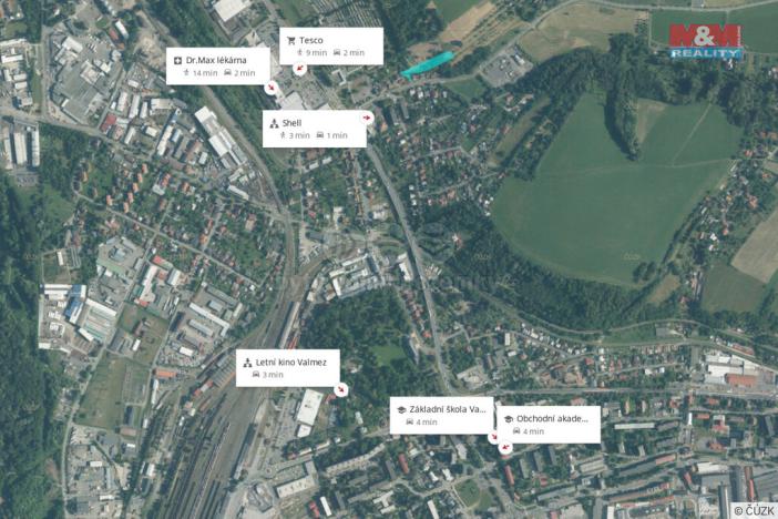 Prodej pozemku pro bydlení, Valašské Meziříčí - Krásno nad Bečvou, 3092 m2