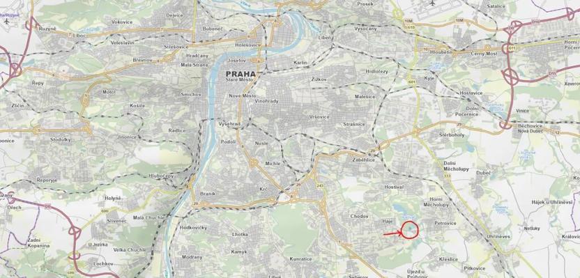 Prodej pozemku, Praha, 9174 m2