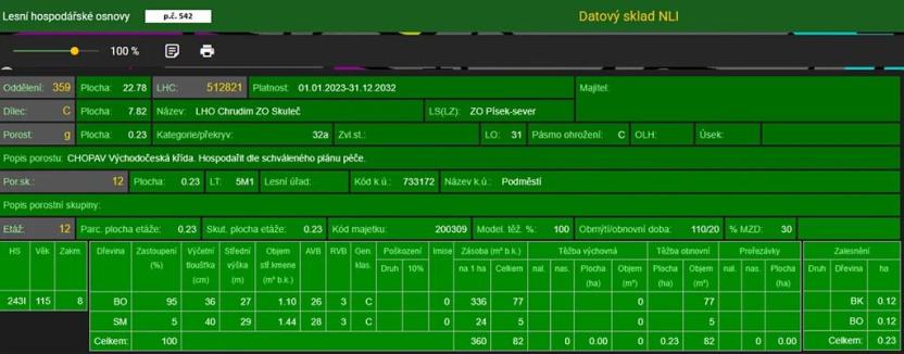 Prodej lesa, Proseč, 7493 m2