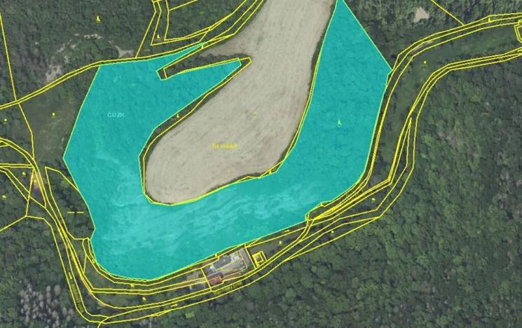 Prodej podílu lesa, Praha, 4596 m2