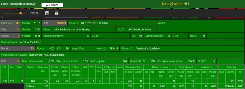 Prodej lesa, Vlastiboř, 3495 m2