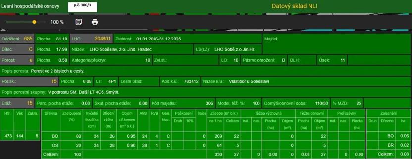Prodej lesa, Vlastiboř, 3495 m2