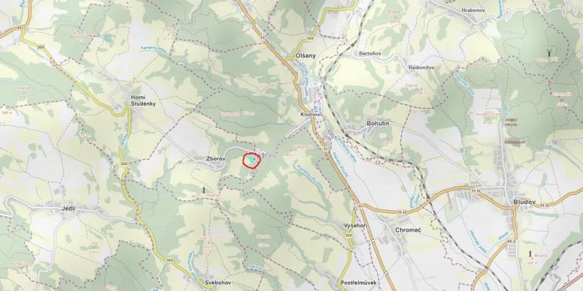 Prodej lesa, Zborov, 6700 m2