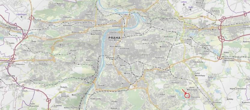 Prodej pozemku, Praha, 1076 m2