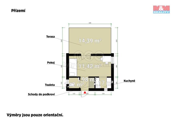 Prodej chaty, Česká Bříza, 32 m2