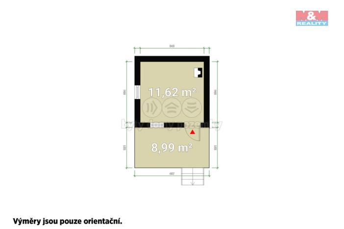 Prodej zahrady, Tachov, 418 m2