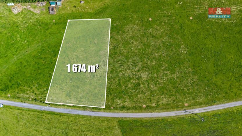 Prodej pozemku pro bydlení, Huntířov - Františkův Vrch, 1674 m2