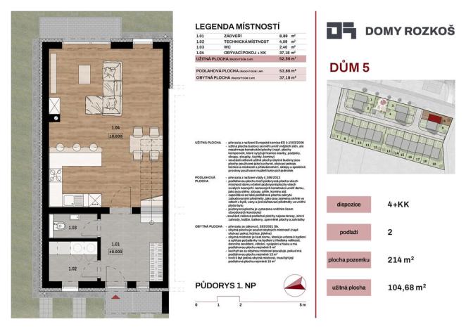 Prodej rodinného domu, Humpolec - Rozkoš, 105 m2