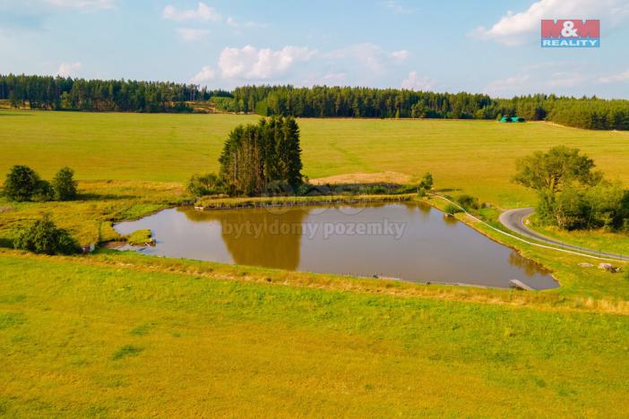 Prodej rybníku, Olbramov - Zádub, 6672 m2