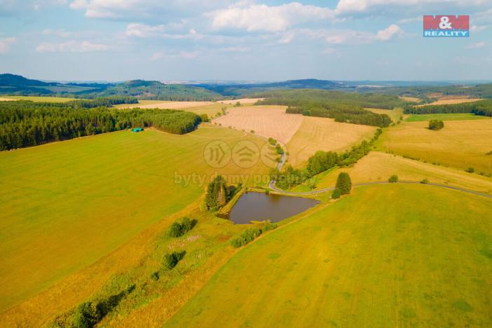 Prodej rybníku, Olbramov - Zádub, 6672 m2