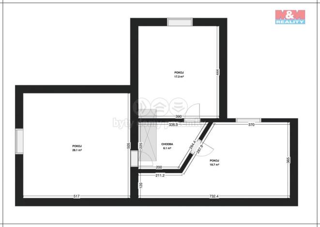 Prodej rodinného domu, Příkrý, 128 m2